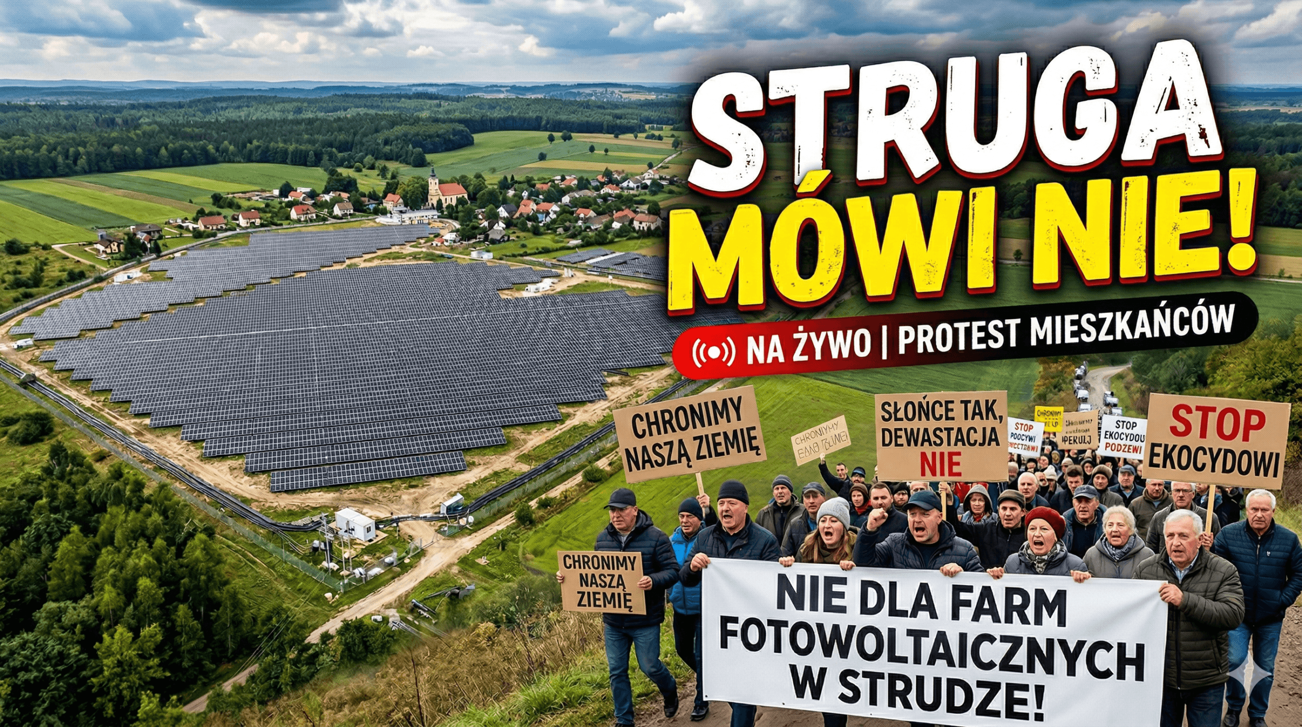 TRUGA MÓWI NIE FARMOM FOTOWOLTAICZNYM!